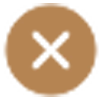 Icon eines Symbols eines Kreuz